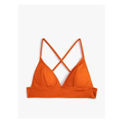 Koton Bikini Top Bralette Cross Strap Krytý