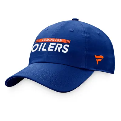 Pánská kšiltovka Fanatics Authentic Pro Game & Train Unstr Adjustable Edmonton Oilers