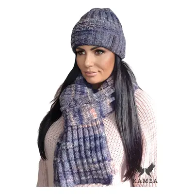 Dámský set Kamea Kamea_Set_Hat&Scarf_K.21.236.16_Jeans