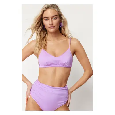 Trendyol Lilac Bralette Bikini Top