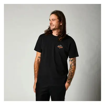 Pánské tričko Fox Hero Dirt Ss Premium Tee Black