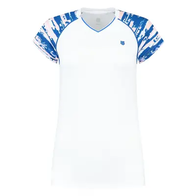 Dámské tričko K-Swiss Hypercourt Cap Sleeve White