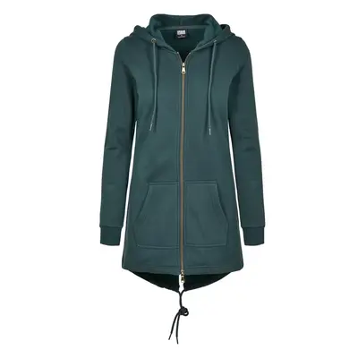 Ladies Sweat Parka bottlegreen