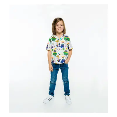 Mr. GUGU & Miss GO Kids's Shirt SH-K1596