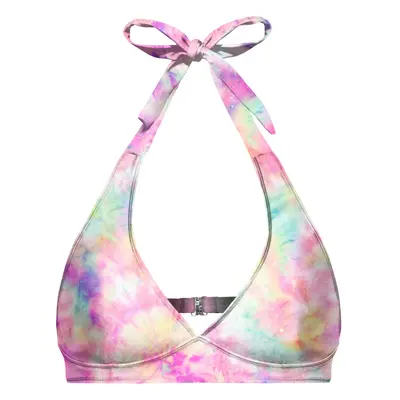 Aloha From Deer Woman's Cute Tie Dye Halter Neck Bikini Top BTH AFD853