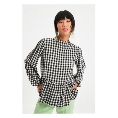 Trendyol Black Balloon Sleeve Blouse