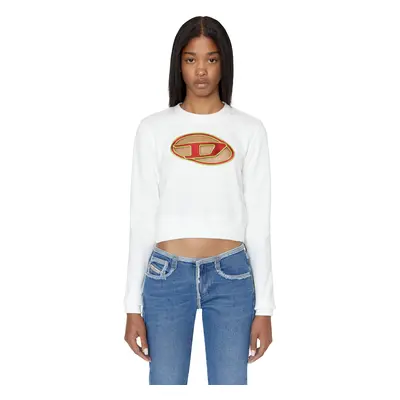 Diesel Sweatshirt - F-SLIMMY-E3 SWEAT-SHIRT white