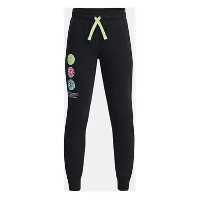 Under Armour Tepláky UA Rival Flc ANAML Jogger-BLK - Kluci