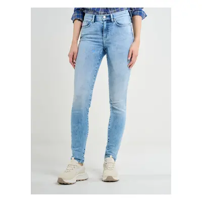 Big Star Woman's Skinny Trousers Denim Light Denim-138