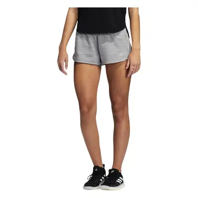 Dámské šortky adidas Pacer 3-Stripes Woven Heather Shorts Mgh Solid Grey