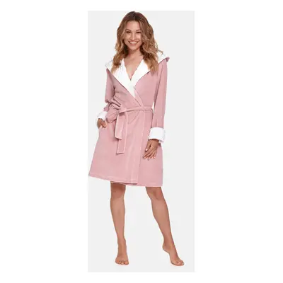 Doctor Nap Woman's Bathrobe SDB.7059 Papaya