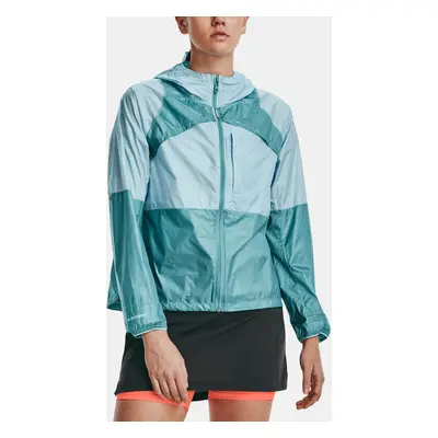 Under Armour Bunda Impasse Trail Jkt-BLU - Dámské