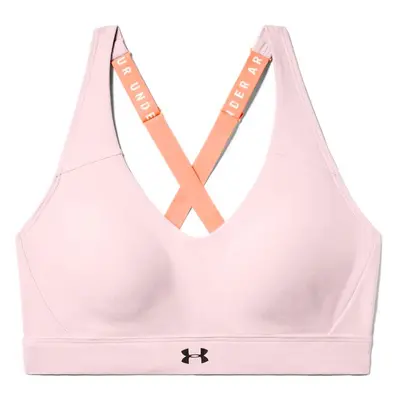 Sportovní podprsenka Under Armour Vanish Mid světle růžová