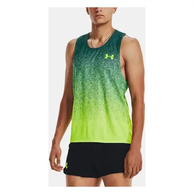 Under Armour Tílko UA RUSH CICADA SINGLET-GRN - Pánské