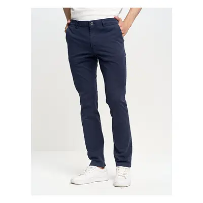 Big Star Man's Chinos Trousers Light Blue