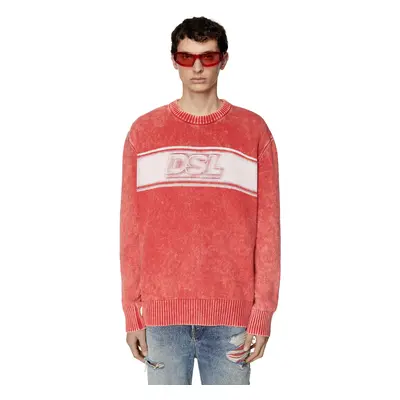 Diesel Sweater - K-ORTEZ KNITWEAR red