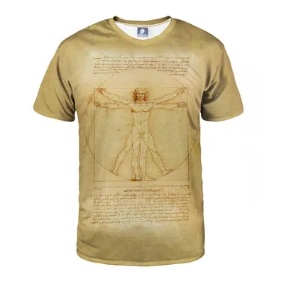 Aloha From Deer Unisex's Vitruvian Man T-Shirt TSH AFD497