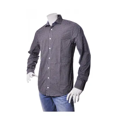 Tommy Hilfiger Shirt - ERIC CHK NFW6 blue-grey