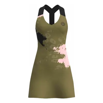 Dámské šaty BIDI BADU Pure Wild Dress Olive/Dark Grey