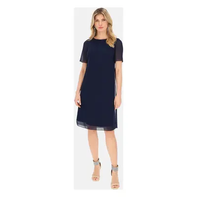 Potis & Verso Woman's Dress Datura_1 Navy Blue