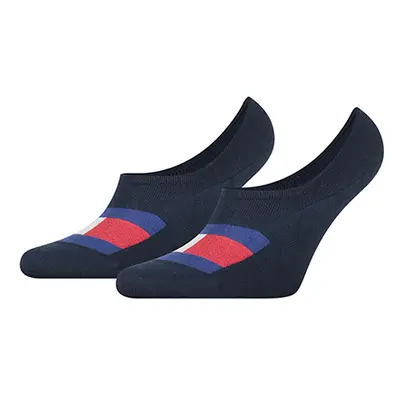 Tommy Hilfiger Socks - TH MEN FOOTIE 2P FLAG dark blue