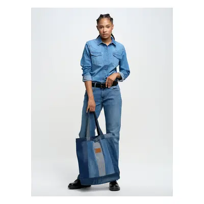 Big Star Woman's Shirt Shirt Denim-239