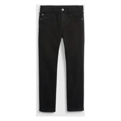 GAP Černé klučičí džíny slim soft wearr with Washwell