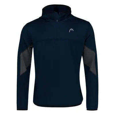 Pánská mikina Head Club Tech Hoodie Men Dark Blue