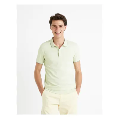 Celio Polo tričko pique Decolrayeb - Pánské