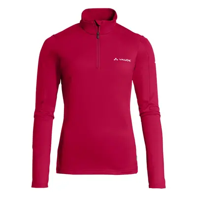 Dámská mikina VAUDE Livigno Halfzip II W's Crimson Red