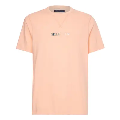 Tommy Hilfiger T-shirt - CONTRAST STITCH TEE orange