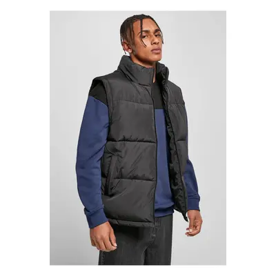 Block Puffer Vest černo/černá