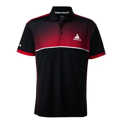 Pánské tričko Joola Shirt Edge Black/Red