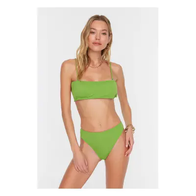 Trendyol Green High Waist Bikini Bottom