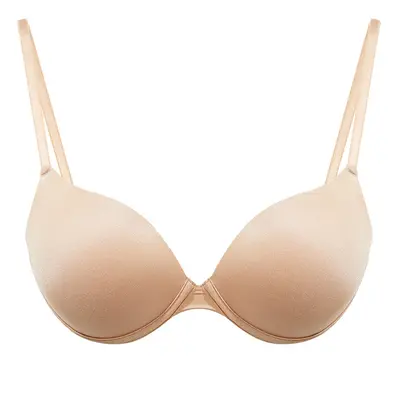 Trendyol Dark Skin Polyamide Thread Strap Covered T-Shirt Bra Knitted Bra