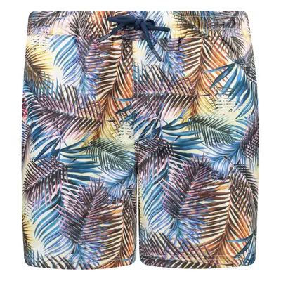 Trendyol Men's Multicolored Tropical Printed Swimwear Standard Size Swimwear