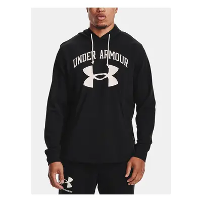 Under Armour Mikina RIVAL TERRY BIG LOGO HD-BLK - Pánské