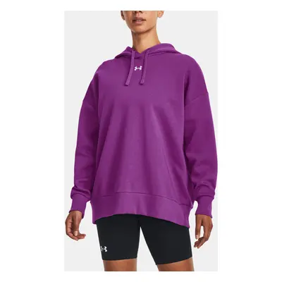 Under Armour Mikina UA Rival Fleece OS Hoodie-PPL - Dámské