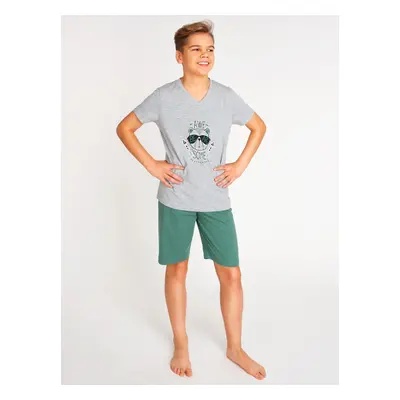 Yoclub Kids's Boys' Short Cotton Pyjamas PIA-0037C-A110