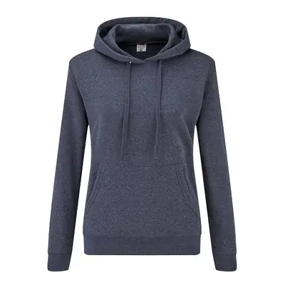 Granatowa bluza z kapturem Hooded Sweat Fruit of the Loom