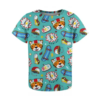 Mr. GUGU & Miss GO Kids's T-shirt KTS-P1614