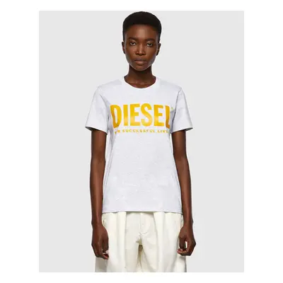 T-shirt - Diesel TSILYECOLOGO TSHIRT yellow