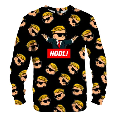 Mr. GUGU & Miss GO Unisex's Hodl Sweater S-Pc2179