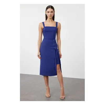 Trendyol Saks Straight Pencil Skirt Woven Dress