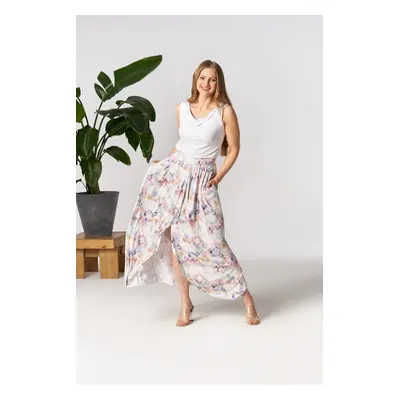 By Your Side Woman's Skirt Forsythia Spring Magnolias