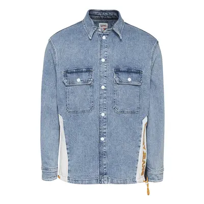 Tommy Jeans Jacket - DENIM WORKER SHIRT JACKET SMXLBC blue