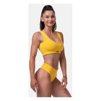 Dámské plavky Nebbia Miami sporty bikini - top yellow