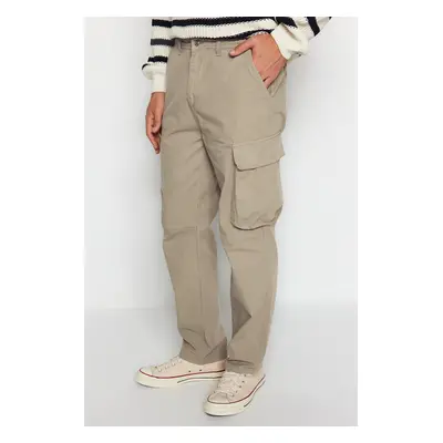 Trendyol Stone Regular Fit Jogger Trousers