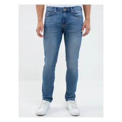 Big Star Man's Slim Trousers Denim Medium Denim-331