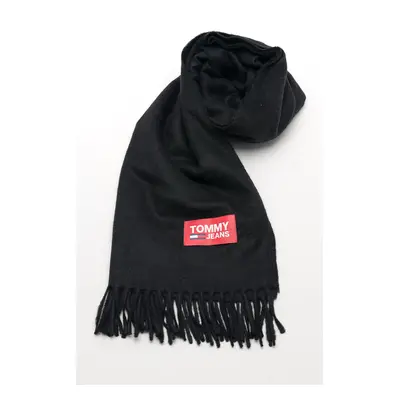 Tommy Jeans Scarf - TJM WOVEN FLAG SCARF black